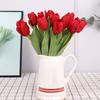 Yousheng Simulated Tulip 37cm Artificial Tulip Faux Silk Fake Tulip Flower Bulk for Vase Wedding Home Decor Spring Parties Mother's Day Gift