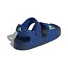 New Adidas Adilette Sandal Slip-Resistant Cushioning Wear-Resistant Waterproof And Breathable Children's Sandals Blue Kids' ID2626