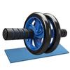 Silent Abdominal Roller Wheel Workout Equipment for Abdominal Core Strength Training16 Inch Blue