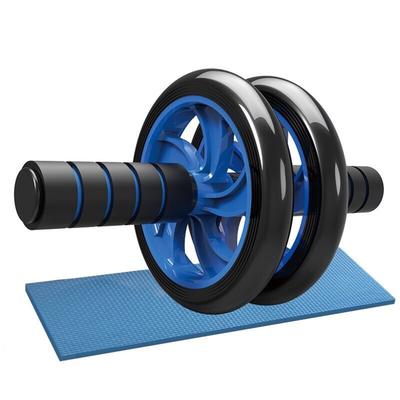 Silent Abdominal Roller Wheel Workout Equipment for Abdominal Core Strength Training16 Inch Blue