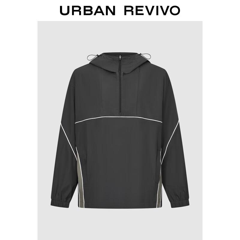 UR Men s Loose Fit Hooded Pullover Shirt UUV250028 L (XL-XXL)