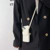 Wallet Leather Crossbody Neckband Lanyard Card Solt Case for IPhone 14 11 12 13 Pro Max Vertical Card Holder Bag Cover Fundas