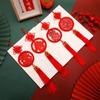 Red Chinese Knot Pendant Reusable New Year Ornament Spring Festival Hanging Pendant  Atmosphere