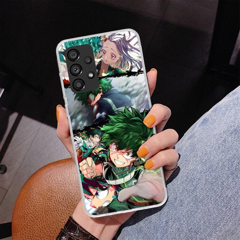 My Hero Izuku Deku Phone Case For Samsung Galaxy A17 A16 A15 A14 A13 A57 A56 A55 A54 A53 A37 A36 A35 A34 A33 A26 A25 A24 A23 Gal