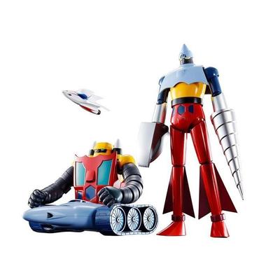 Figurka Soul Of Chogokin - Grendizer - Gx-91 Getter 2+3 Dynamická sada, Micromania-Zing, francouzská jednička ve videohrách a popkultuře