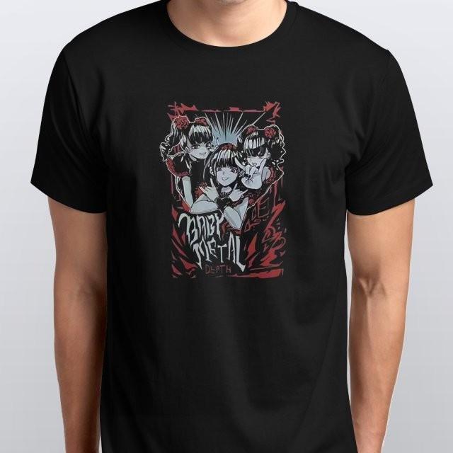 Babymetal Japan Band Unisex T-SHIRT S M L XL XXL 3 4 XL Black S разноцветный