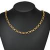 1 Meter Stainless Steel Oval Handmade Punk Chains DIY Hip Hop Men Necklaces Findings Bracelets Supplies Jewelry Earrings Making