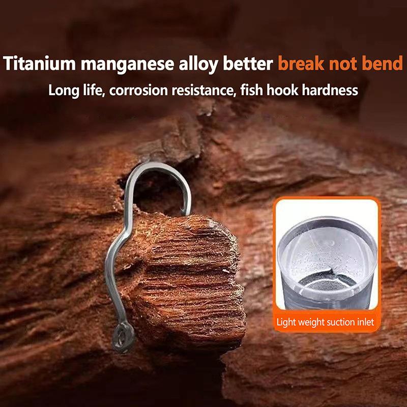 12 Buc/Pachet Cârlig de Pescuit din Oțel Carbon Ridicat cu Ochet Ascuțit cu Barbă Cârlig de Pescuit cu Plonjare Automată Pentru Accesorii de Pescuit la Crap