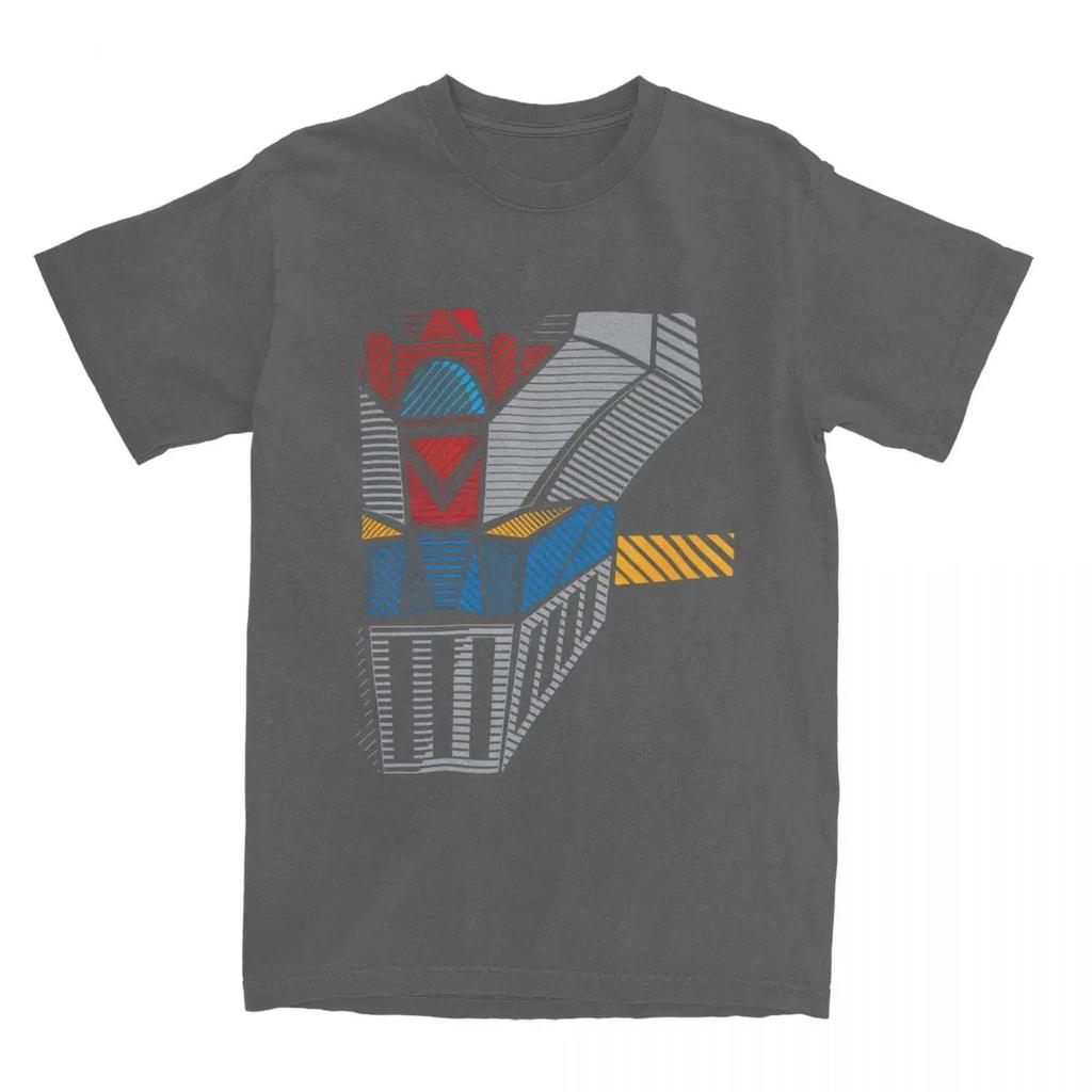 Summer Men Women UFO Robot Grendizer Great Shirt Outfit Robots Cartoon Gaiking  T-shirt Clothing Awesome Tees