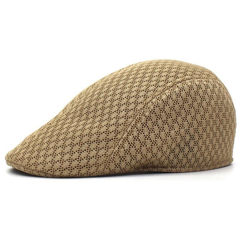 Men Fashion Breathable Cotton Beret 