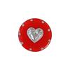 MagSafe-Compatible Rhinestone Heart Phone Holder & Stand