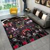 N-Naruto Cartoon Anime I-Itachi Carpet Rug for Playroom Bedroom Living Room Sofa Home Decor,kids Area Rug Non-slip Floor Mat