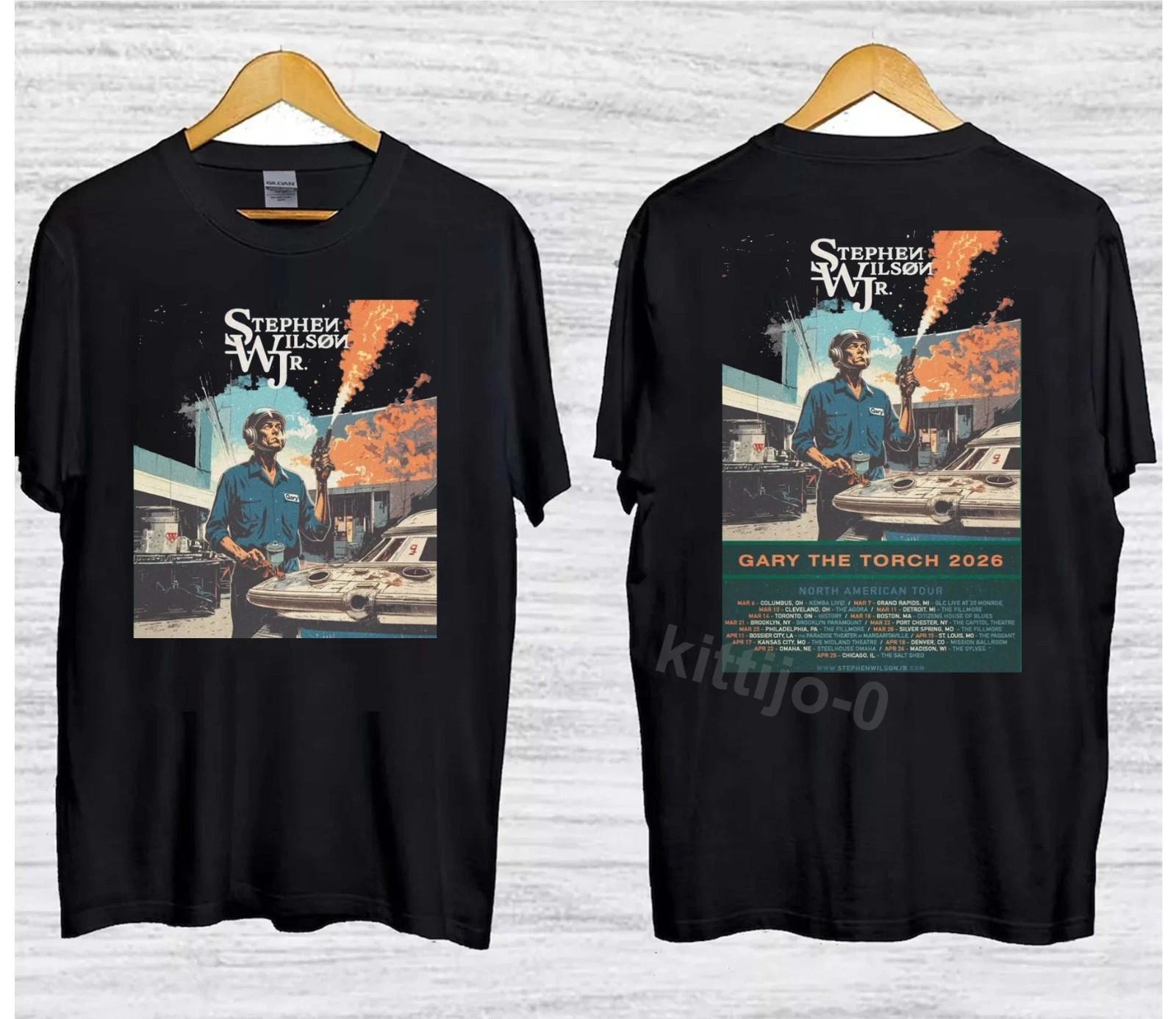 Stephen Wilson Jr Gary The Torch 2026 Multicolor T-Shirt XXXL