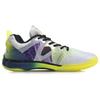 Li Ning Breathable Rebound Badminton Professional Competition Shoes Unisex Shoes White Green Blue AYAQ003-1