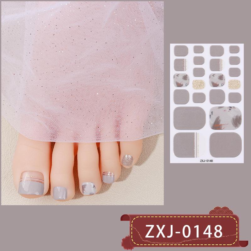 Toe Manicure Stickers Summer Daisy Toe Nail Stickers Flower Nail Art Stickers