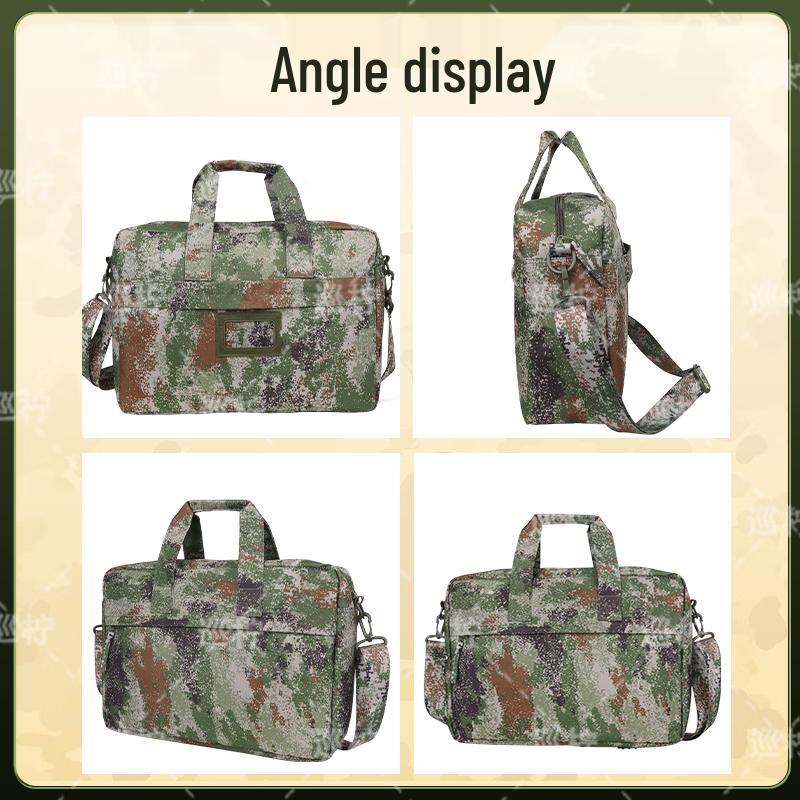 Xunling Camouflage Briefcase Laptop Messenger Bag
