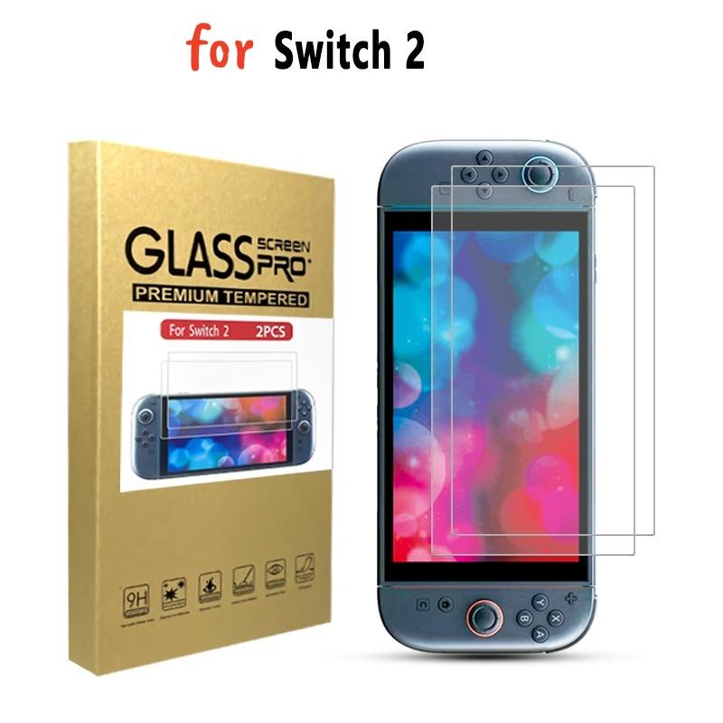 

Захисне скло для екрана 2 шт. – HD плівка проти подряпин для Nintendo Switch Lite / Switch 2 / Switch OLED for Switch 2