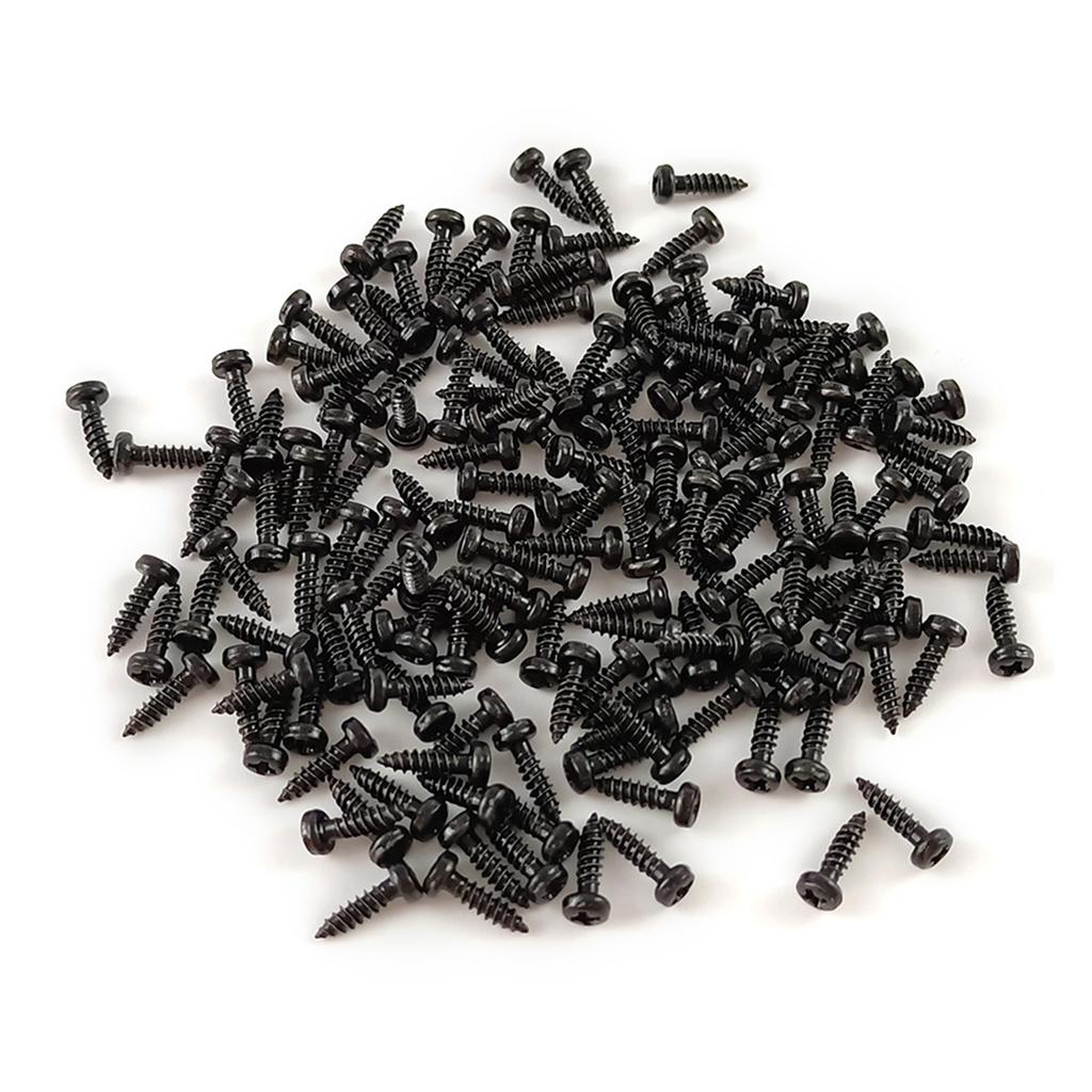 100Pcs Electric Guitar Pickguard Screws Guitar Scratchplate Mounting Screws Guitar Parts Musical Instruments Accessory