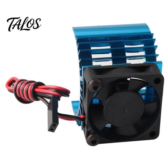 Metal Electric Motor Heat Sink 5V Cooling Fan for RC Parts 1/10 Car 540 550