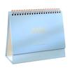 2026 Desk Calendar JAN 2026 - DEC 2026 Standing Flip Desktop Calendar 12 Months Planner with Twin-Wire Binding for Home Office School