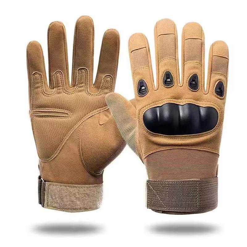 

Gants tactiques militaires d extérieur pour hommes, avec clip pour gants, pour le sport, le tir, la chasse, l airsoft, la moto, le cyclisme XL хакі