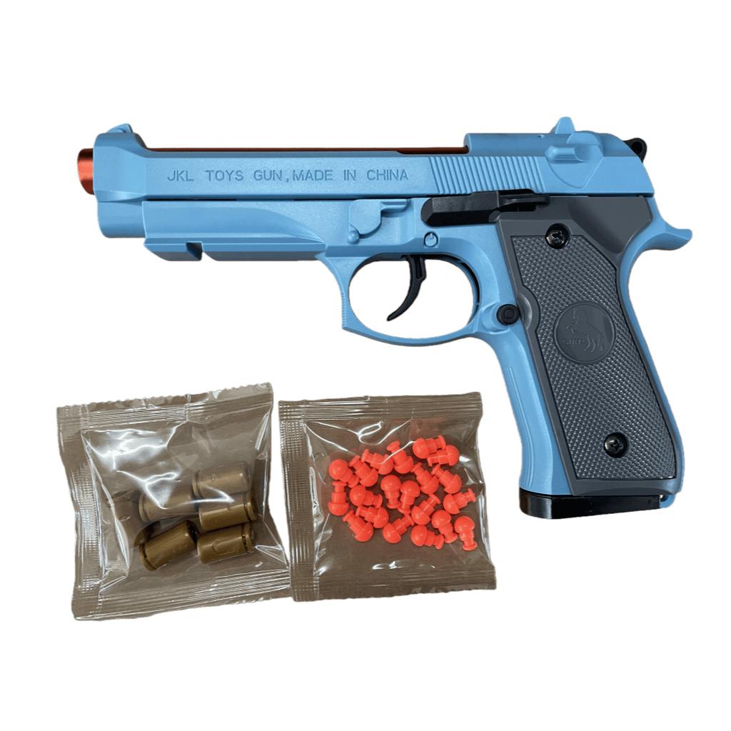 M92 Pistol Shell Throwing Continuous Firing Blowback Soft Bullet Gun Empty Hanging Birthday Gift