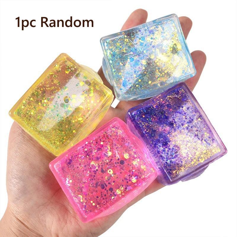 10-30pcs Funny Sticky Hands Toy For Kids Colorful Palm Elastic Sticky Toys Squishy Stress Relief Toys Novelty Gift Party Favors