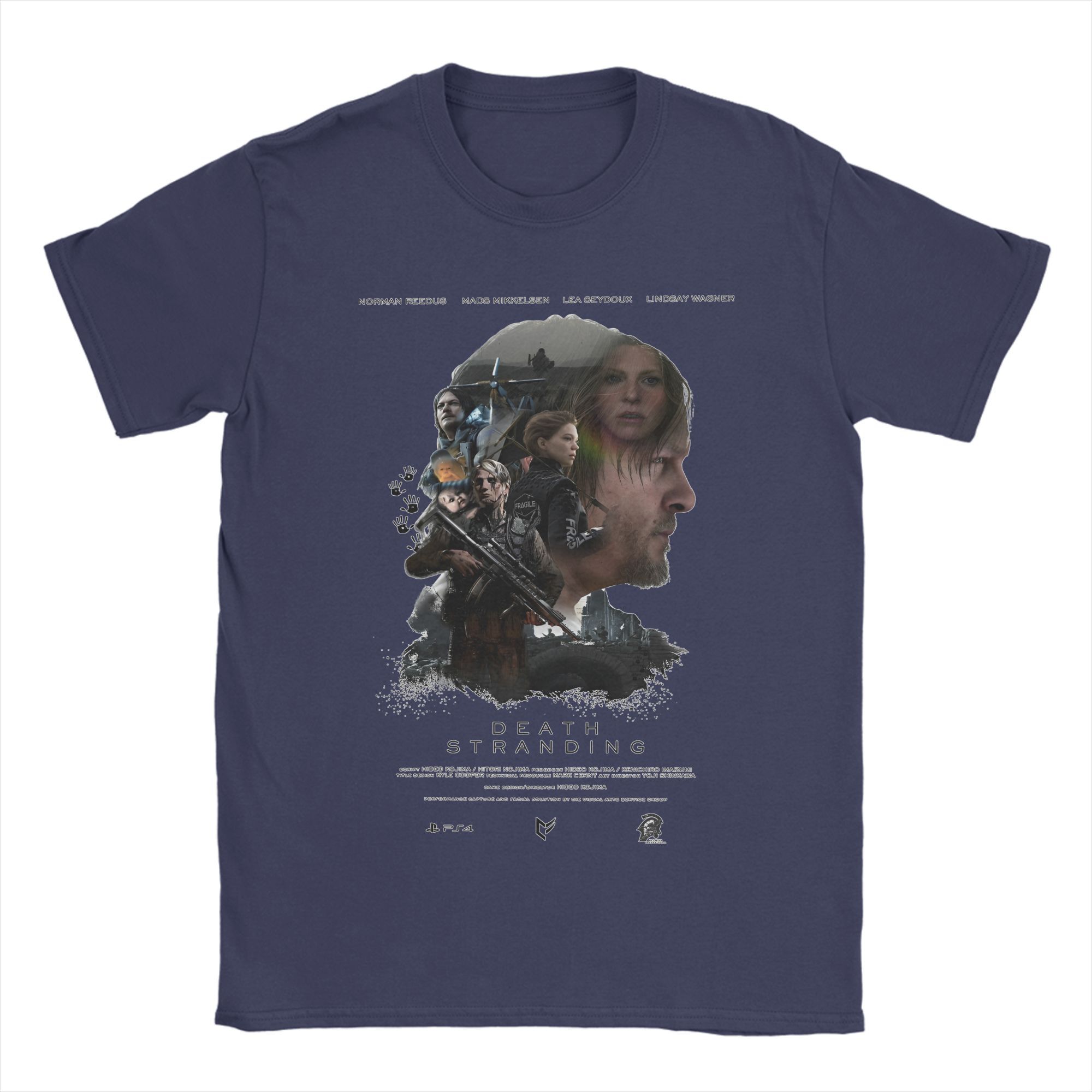 

2025 Death Stranding 2 Футболки Чоловічі 100% Бавовна Смішні Футболки Круглий Виріз Футболки З Коротким Рукавом Топи Великого Розміру 4XL