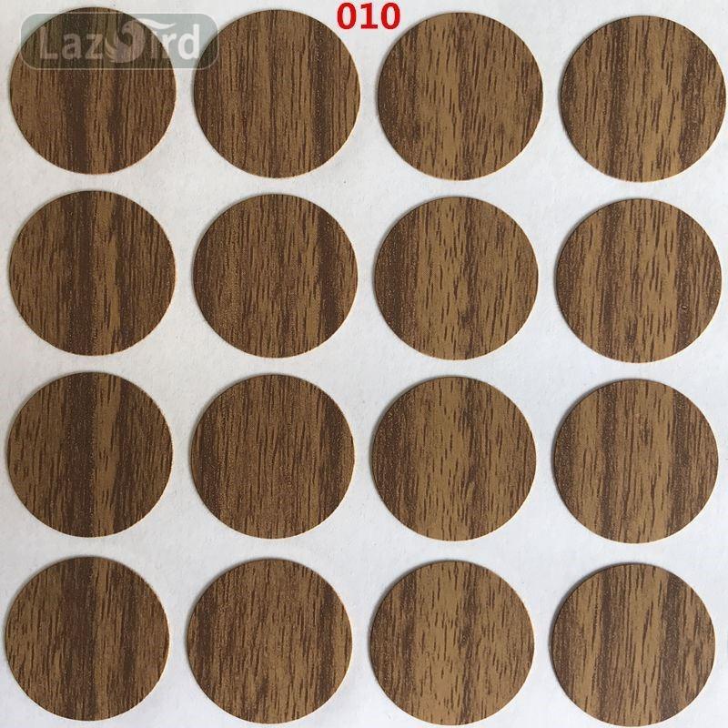 PVC Invisible Dustproof Screw Hole Cover Sticker for Furniture and Wardrobes