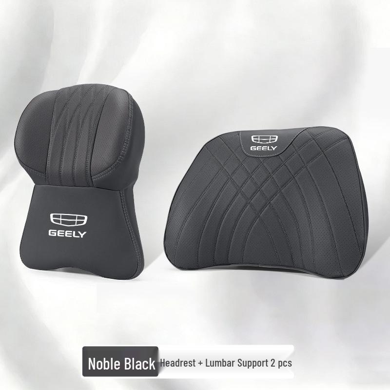 Compatible Geely Xingyue L, Xingrui, Emgrand, Xingyuan, Galaxy Starship 7 Car Headrest Neck Pillow & Lumbar Support