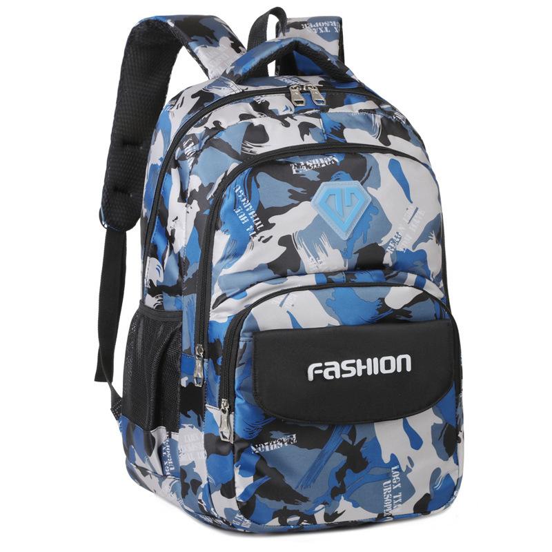 Camouflage Backpack for Men and Women Fashion School Travel Laptop Daypack with Multiple Pockets
