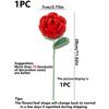 1/3pcs Artificial Handmade Crochet Rose Finish Product Outdoor Garden Arch Wedding Bridal Bouquet Home Bonsai Party Diy Gift Box