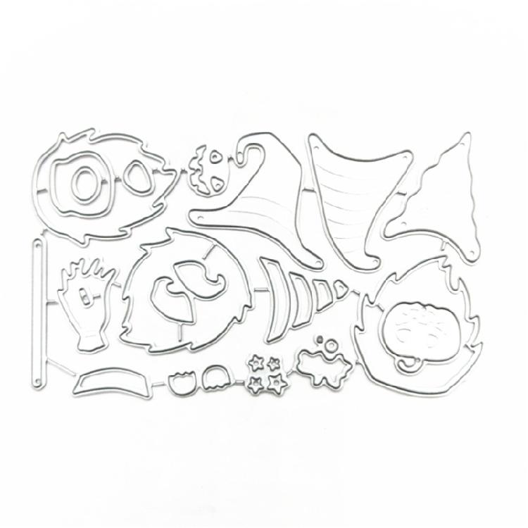Metal Cutting Dies Christmas Santa Scrapbooking Stencil Card Embossing DIY Photo