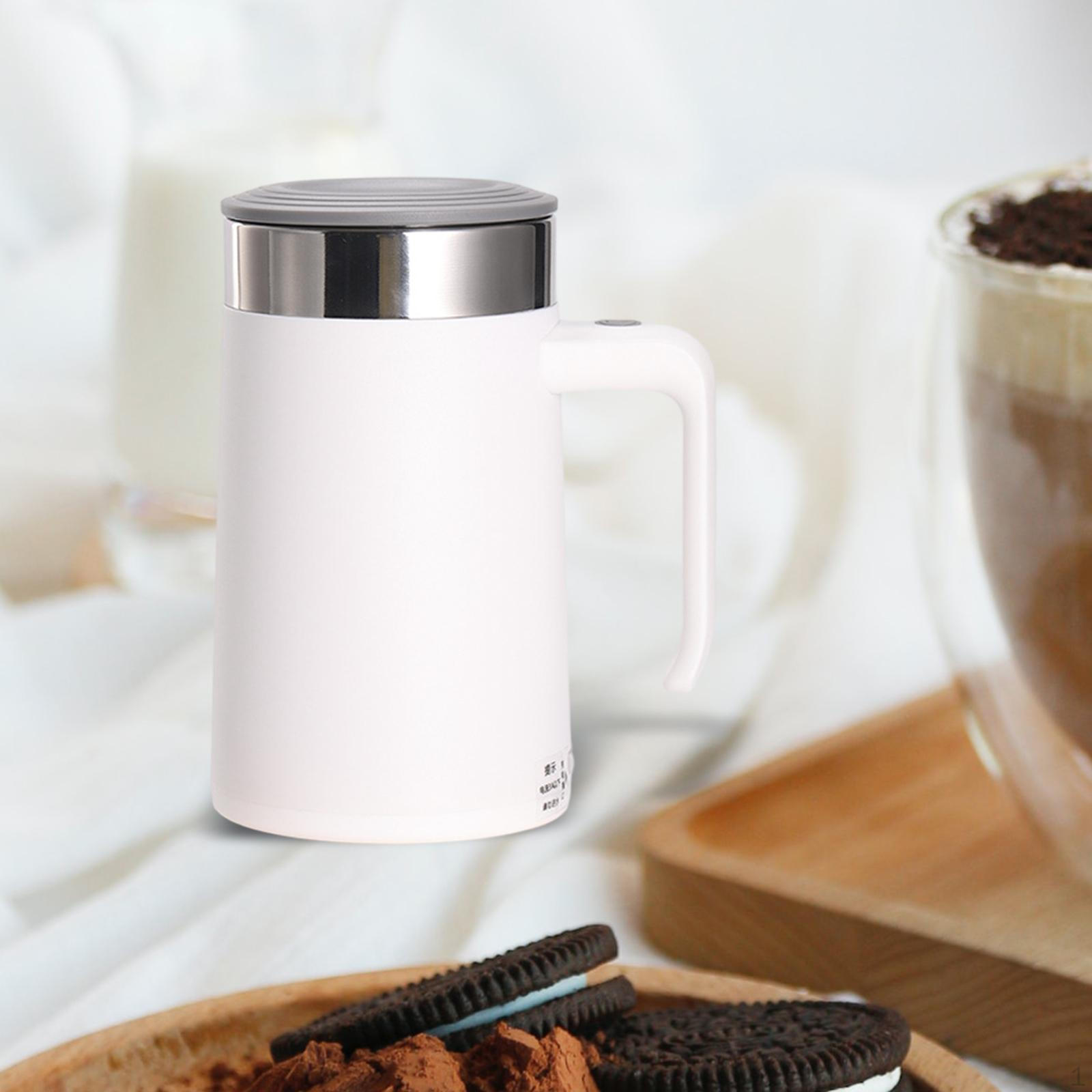 

Автоматическая перемешивающая кофейная кружка, электрический шейкер для протеина, бутылка для чая, кемпинга белый