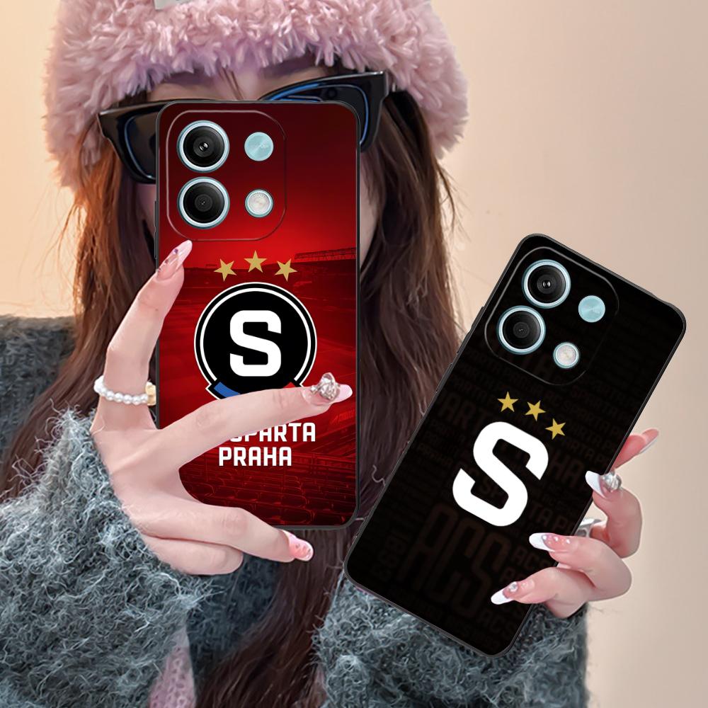 FC Sparta Praha Mobile Phone Case for Xiaomi Redmi Note 14 13 12 11 A5 3 2 1 Pro Plus 4G 5G Colour Printing Protective Pretty