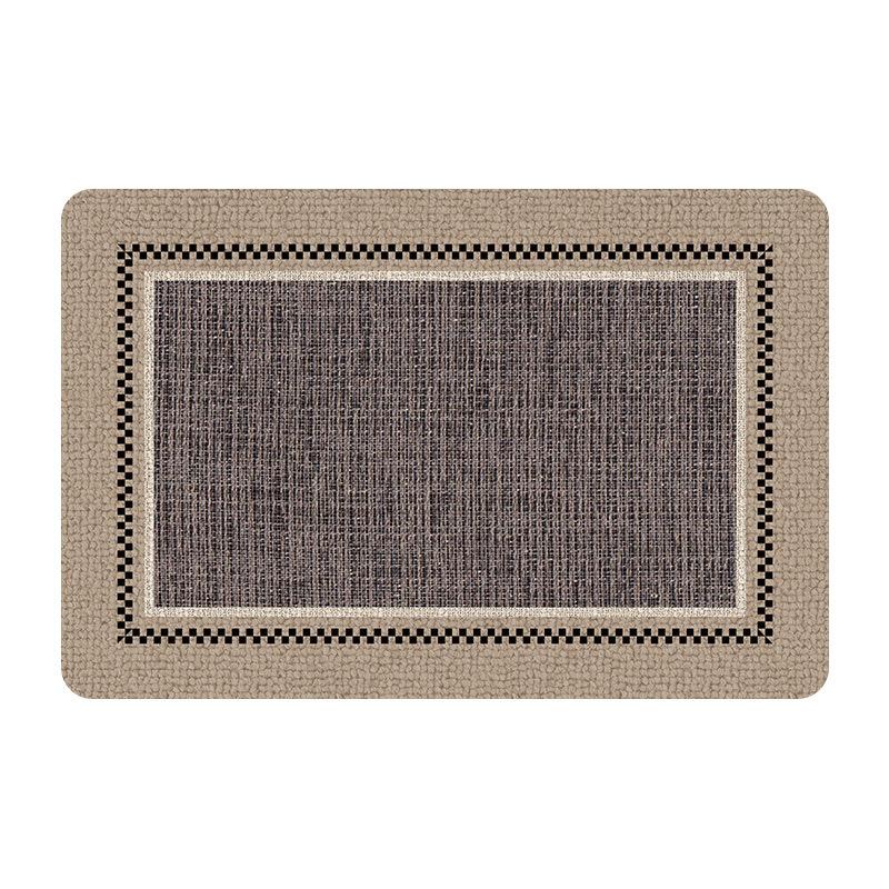 Simple Modern Air-drying and Absorbent Bathroom Floor Mats, Anti-slip Waterproof Carpet Wear-resistant and Dirty-resistant Foot Cushions