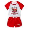 2025 Kids' Summer Clothing: Boys & Girls Short Sleeve T-Shirt and Shorts Two-Piece Casual Set
