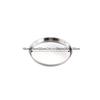 Piatto in Acciaio Inossidabile 304 Stile Coreano, Fondo Piatto, Vassoio Ispessito, Piatto per Cuocere al Vapore Polvere di Salsiccia, 1 Pz