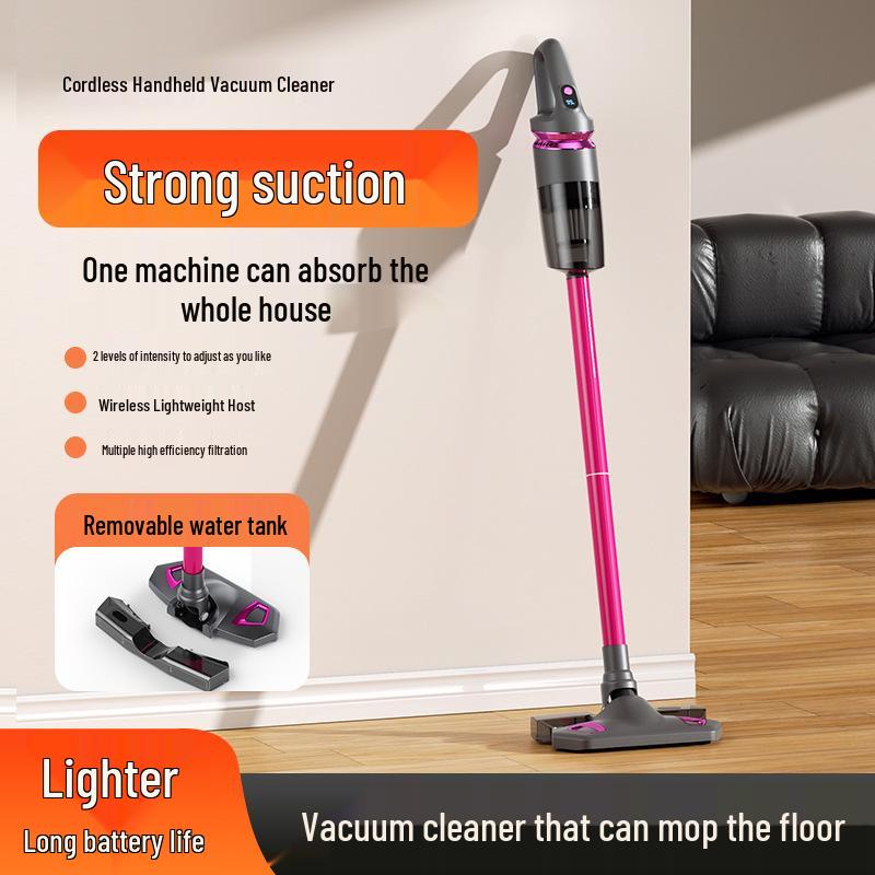 Cross-Border Wireless Multi-Function Vacuum Cleaner with Large Suction and Mopping
