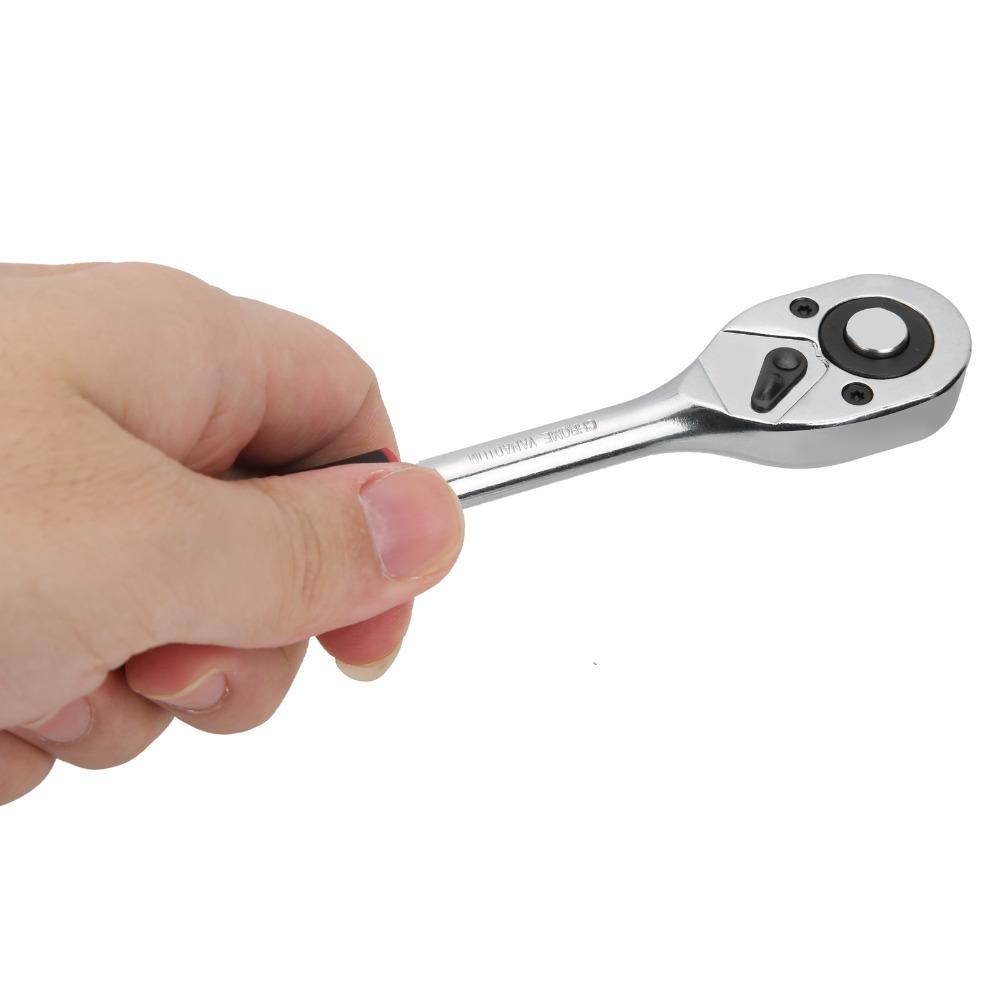 3/8-Inch Drive Ratchet Wrench Ratcheting Wrench  for Filter, Spark Plug, Lug Nut, Garage Repairing