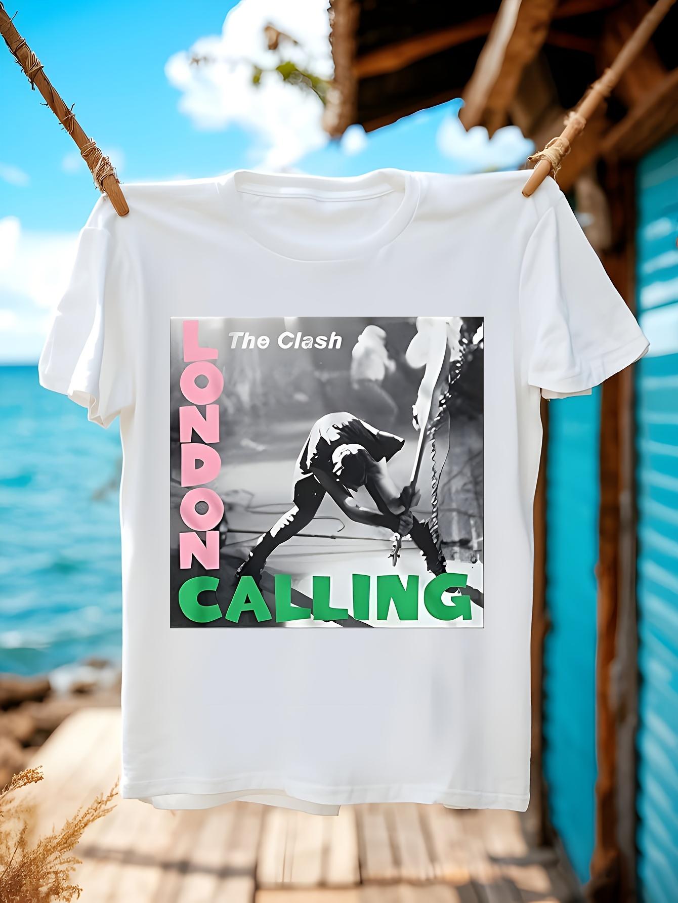 The Clash London Calling Vintage Tshirt Vintage Graphic T... XXXXL