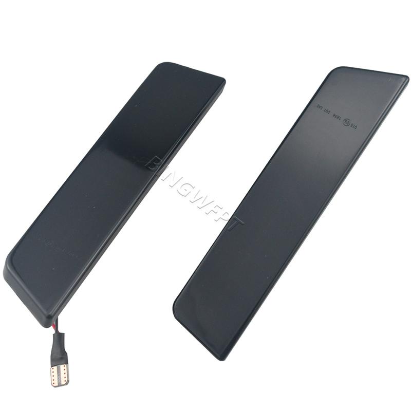 2PCS Turn Signal Side Marker Light For Dodge Challenger 2008-2014 For Dodge Charger 2011-2014 Sequential Flashing Dynamic LED