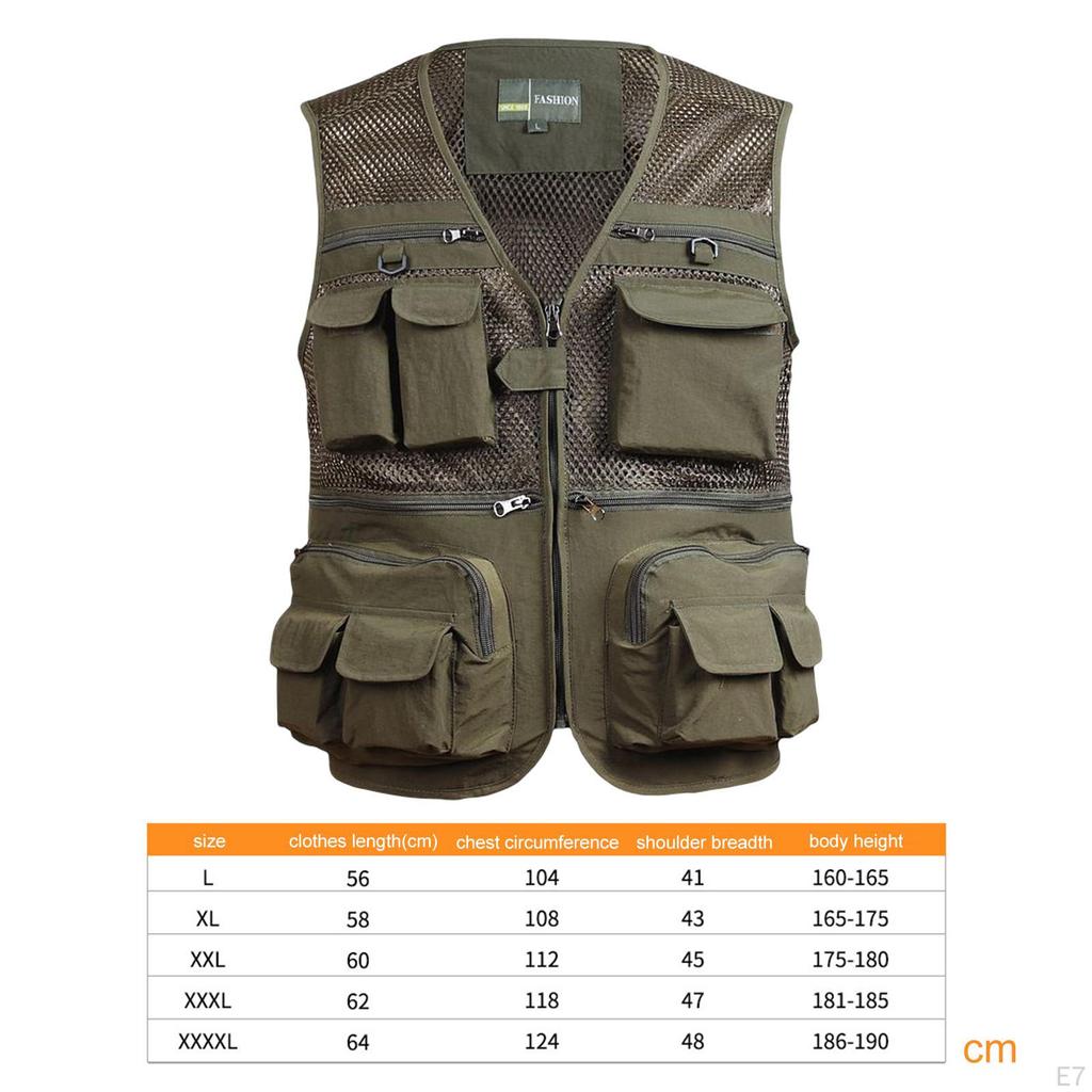 Pesca Utilitaria para Hombre con Bolsillos