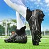 35-45 Teenagers' Large Size High Leg Nails Football Training Sneakers Children's Football Shoes