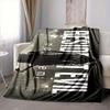 1Pc Resident Evil Raven'S Shadow Flannel Blanket, Soft And Comfortable, Casual Warm, Camping Travel, Christmas, Halloween Xmas Gift S1882
