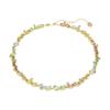 Gema Inlaid Design Imitation Crystal Necklace Men and Women Same Style Couple Model Multi-color 5714836