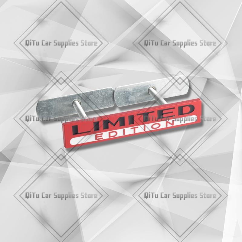 Zinc Alloy Limited Edition Badge Car Body Trunk Emblem 3D Grille Sticker For Nissan Suzuki Geely Skoda Subaru Fiat Chery Toyota