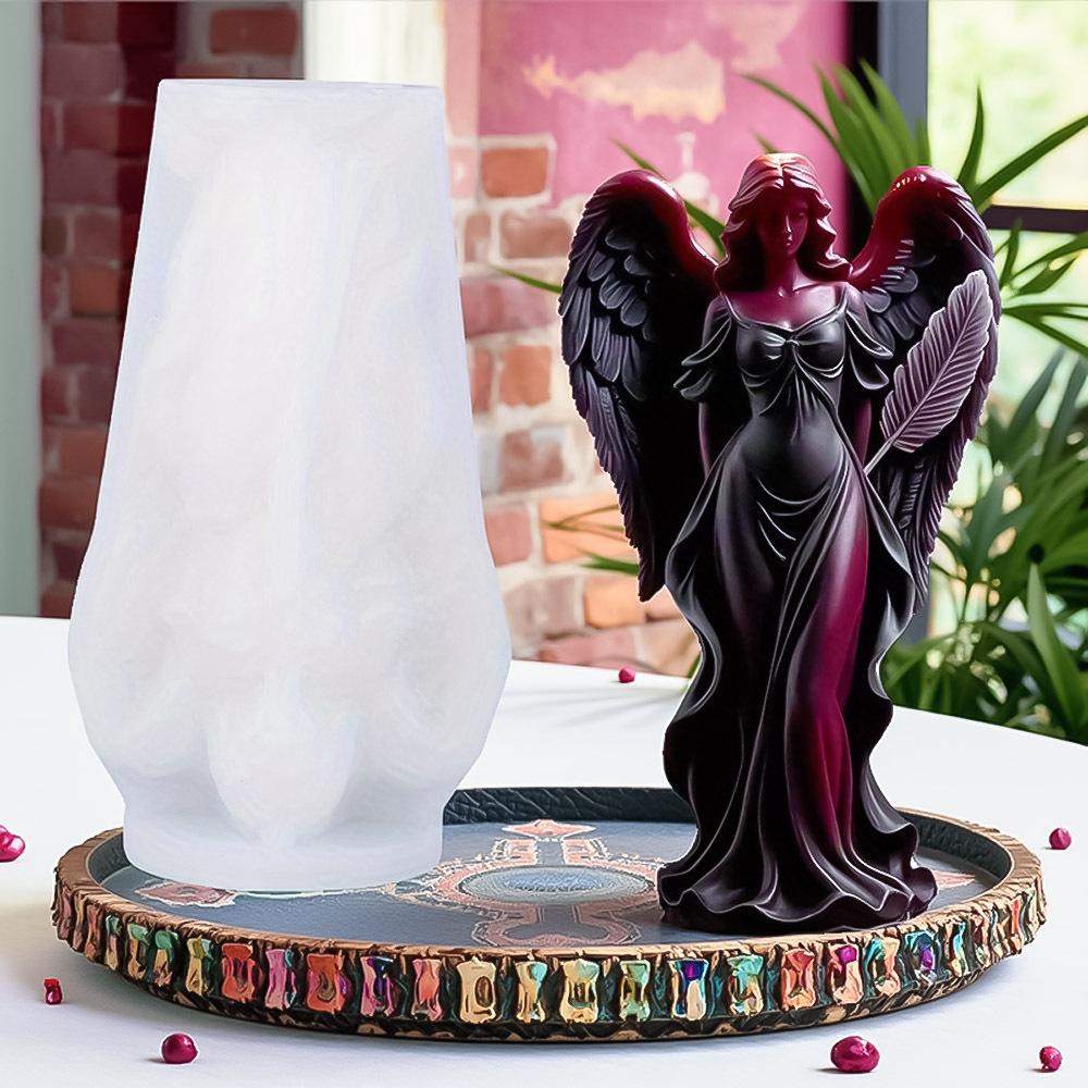 Relief Mold 3d 3d Mold Angel Candle Mold High Quality For Gift Diy Craft Home Decor