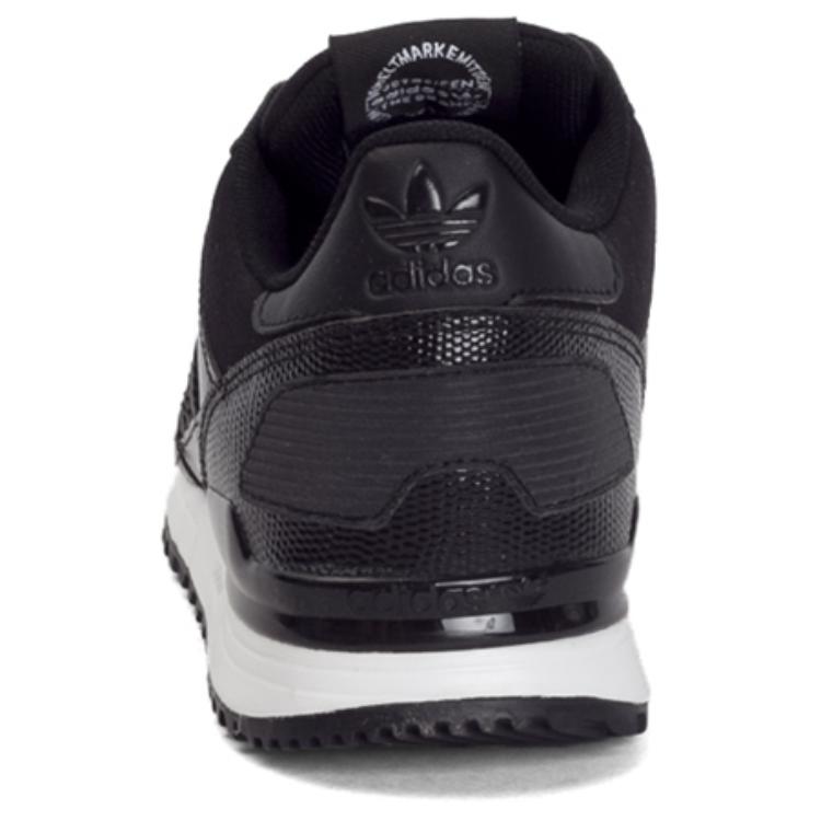 Adidas Originals ZX 700 Versatile Comfortable Slip-Resistant Durable Low-Top Lifestyle Casual Shoes Women Sneaker Black BA9981