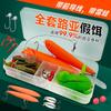 Thunder Frog Fishing Lure Kit: Complete Set with Hard & Soft Baits, Leader Line, and Durable Lure Box.